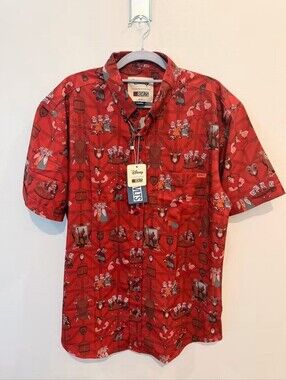 NWT RSVLTS Beauty And The Beast Gaston Shirt